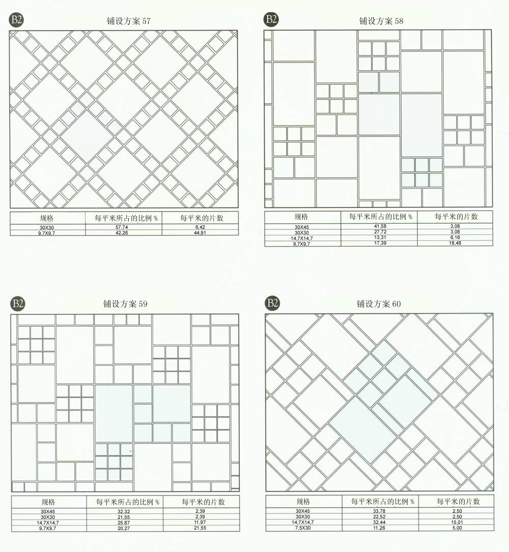 花季传谋在线下载黄版陶设计师常用80种瓷砖铺设方案